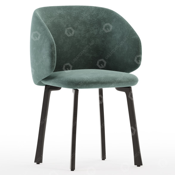 Стілець MDF Italia Universal Collection 3D модель