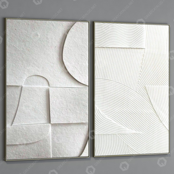 Panel de pared Frame Modelo 3D