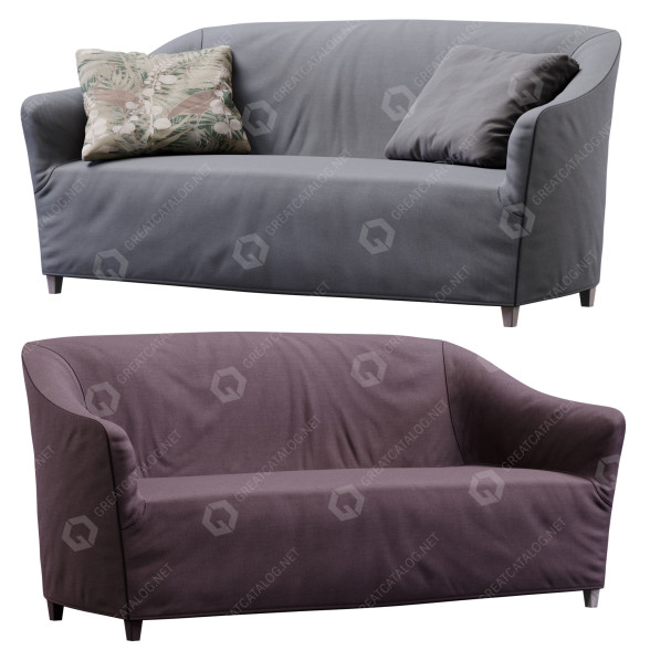 Sofa Flexform Doralice 3D-Modell