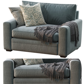 Sofa Pottery Barn Pearce Square Arm Upholstered Twin Sleeper