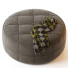 Пуф CB2 Round Saddle Fabric - Paramatma