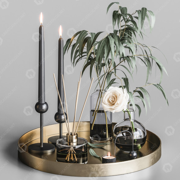 Decoración Set 27 Modelo 3D