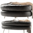 Банкетка West Elm Pietro Mid-Century Leather Oval - Paramatma