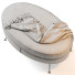Банкетка West Elm Pietro Mid-Century Leather Oval - Paramatma
