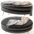 Банкетка West Elm Pietro Mid-Century Leather Oval - Paramatma
