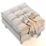 Ottoman West Elm Dennes Fabric - Paramatma