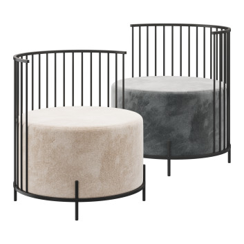 Fauteuil  Nest Modèle 3D