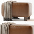 Пуф Teddy Leather Club - Sesame - Paramatma