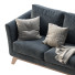 Sofa Dublin Velvet Marsala - Paramatma