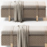 Банкетка Modern Italian Designer Quilted Leather - Paramatma