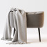 Пуф BirdRock Home Tufted Curve Grey - Paramatma