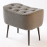 Пуф BirdRock Home Tufted Curve Grey - Paramatma