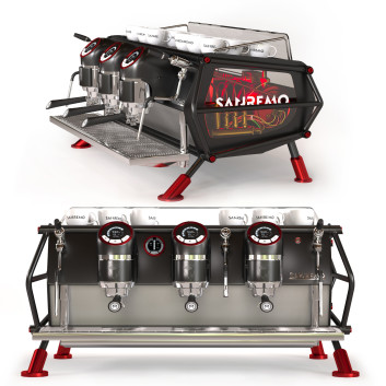 Кавомашина Sanremo Coffee Machines Racer 3D модель