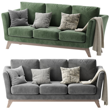Sofa 3 Dusty 3D-Modell