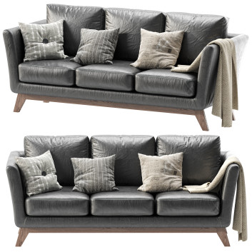 Sofa Dublin 3 Dusty 3D-Modell