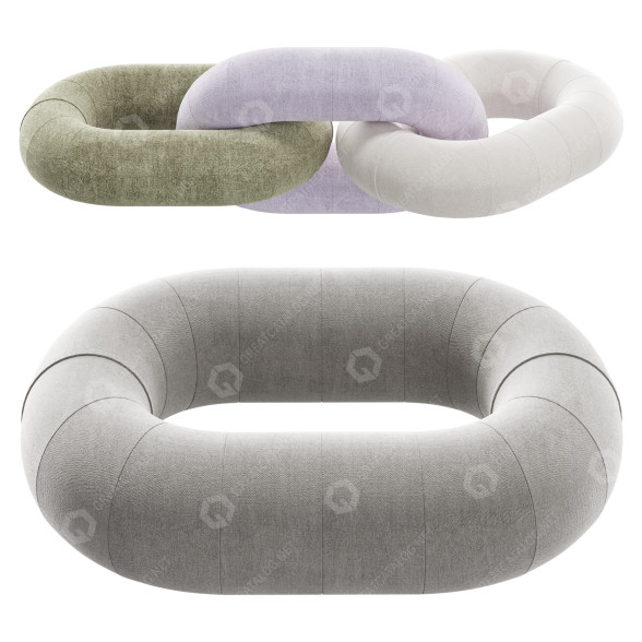 Sofa Sancal Link 3D-Modell