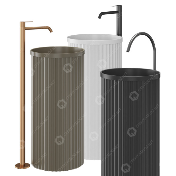 Waschbecken Inbani Heritage 3D-Modell
