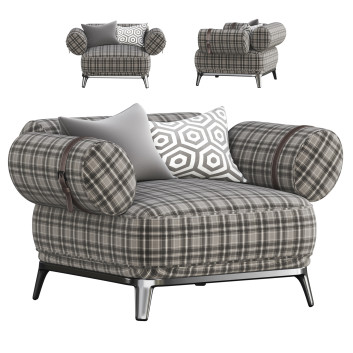 Fauteuil  Gianfranco Ferre Home Phoenix Modèle 3D