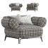 Fauteuil Gianfranco Ferre Home Phoenix - Islomov