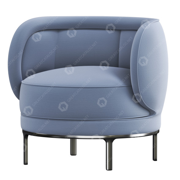 Sillón Wittmann Vuelta 80 Modelo 3D