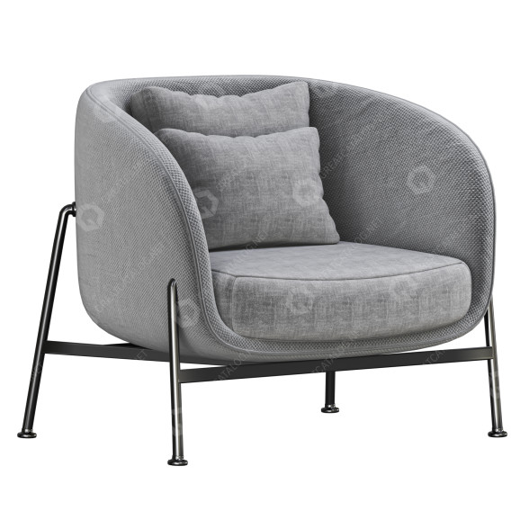 Крісло JANUS et Cie Gina 3D модель