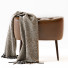 Пуф BirdRock Home Tufted Curve Leather - Paramatma