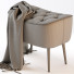 Пуф BirdRock Home Tufted Curve Leather - Paramatma