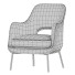 Armchair Flexform Joyce - Islomov