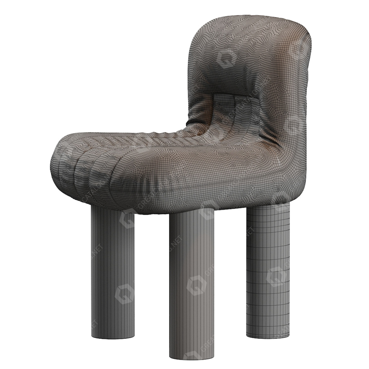 3D model Chair Arflex Botolo