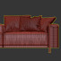 Диван Luxury Living Group Deven Trussardi Casa - kebrun