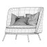 Armchair Offecct Shift High - Islomov