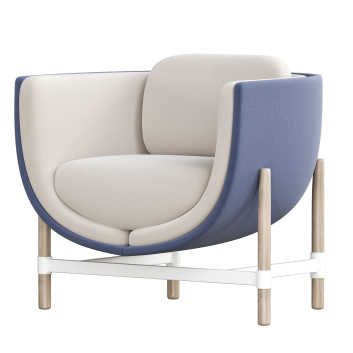 Fauteuil  Casala Capsule Lounge Modèle 3D