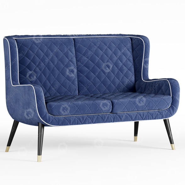 Sofa Baxter Dolly 3D model