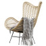 Sillón HK Living Natural Rattan Egg - Islomov