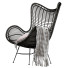 Sillón HK Living Natural Rattan Egg - Islomov