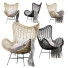 Sillón HK Living Natural Rattan Egg - Islomov