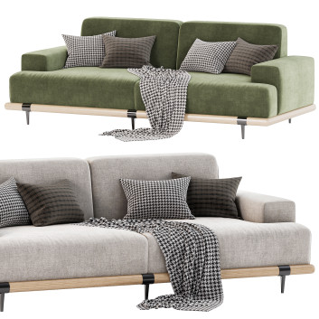Sofa Be Bold Hastings 97 Irving Flax