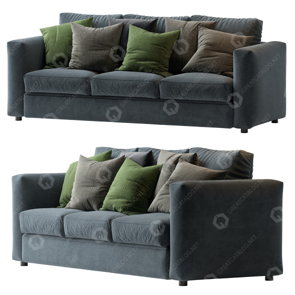 Диван IKEA Finnala 3-Seat 3D модель