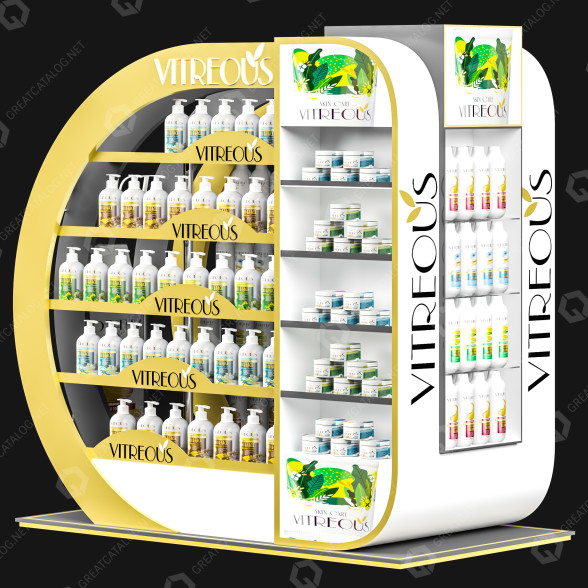 Vitrine Shop Stand 01 modèle 3D