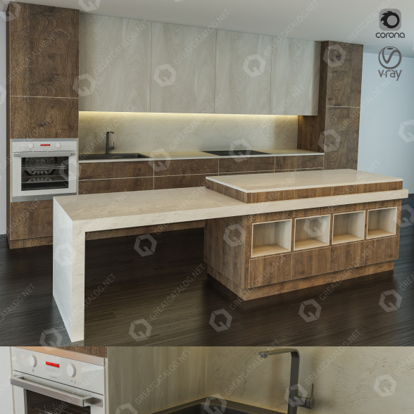 Cuisine Modern Vol 02 modèle 3D