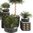 Pots de fleurs Collection de plantes ensemble 09 - mio