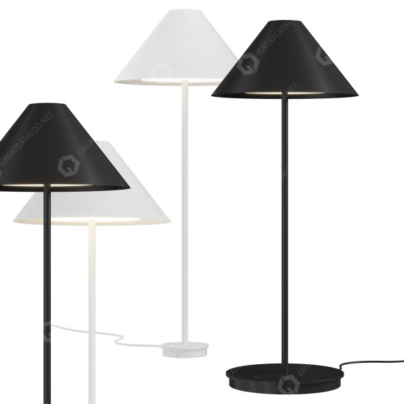 Tischlampe Louis Poulsen Keglen 3D-Modell