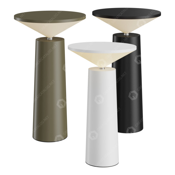 Lampa stołowa Leds C4 Cocktail model 3D
