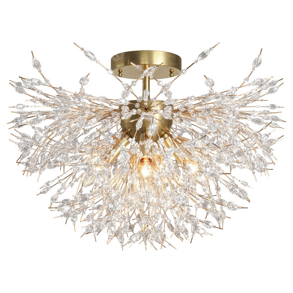 Люстра Shades of Light Coruscating Beads Semi Flush 3D модель