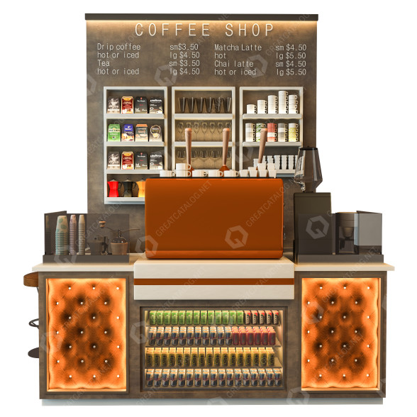 Кафе Coffee Shop 3 3D модель