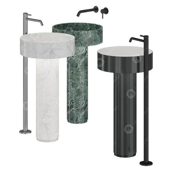 Waschbecken Casabath Luce 3D-Modell