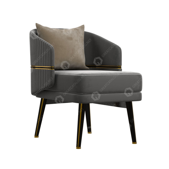 Armchair Aster Billy 3D model