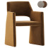 Armchair CB2 Foley Faux Mohair Grey - zvezdaboy