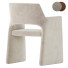 Armchair CB2 Foley Faux Mohair Grey - zvezdaboy