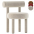 Chair Noom Gropius CS1 in Velvet Fabric - zvezdaboy